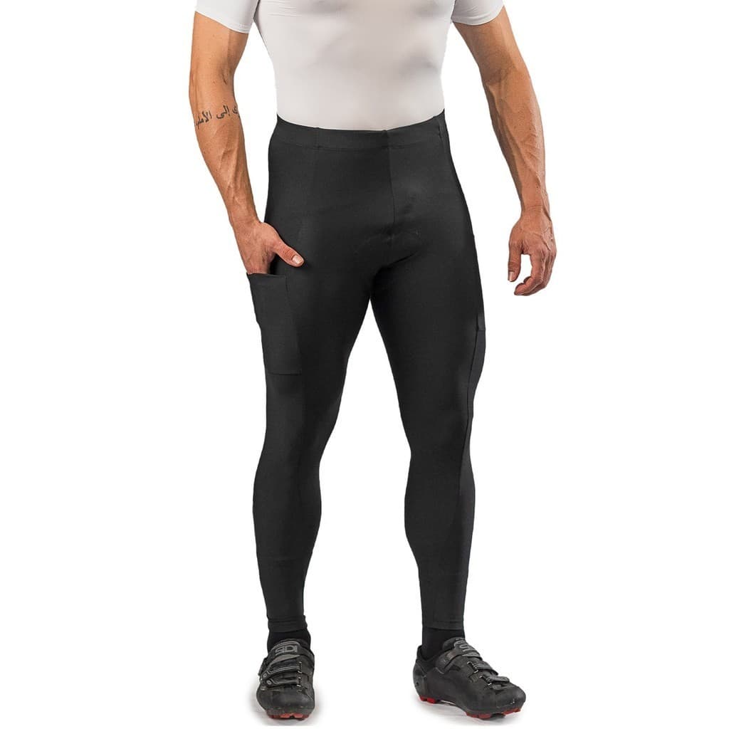 Calça de ciclismo masculina Free Force Basic com 3 bolsos original