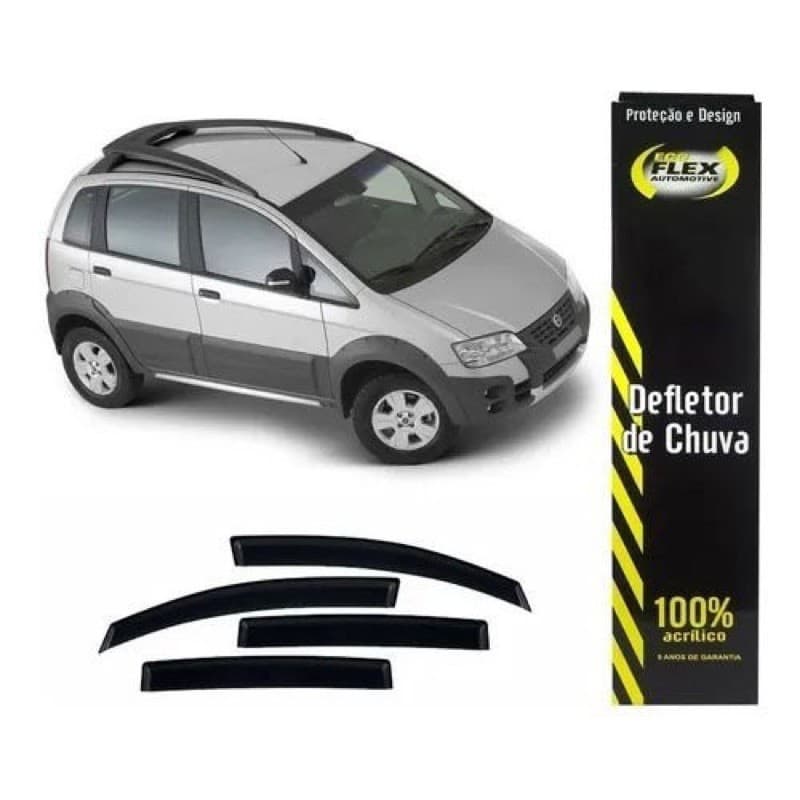 Calha De Chuva Defletor 4 Portas Idea 2005 a 2015 50009A
