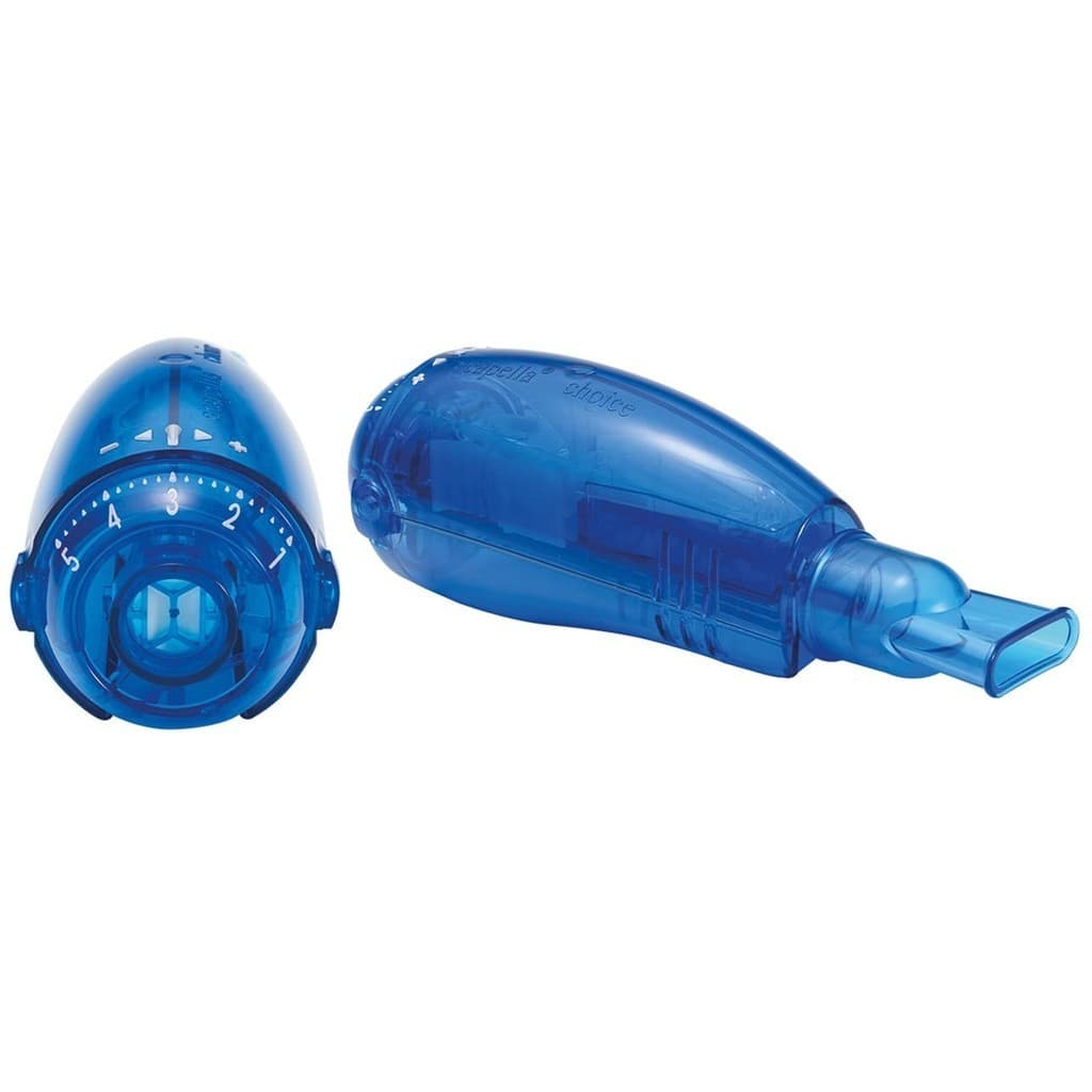 Acapella Terapia PEP Vibratória Exercitador Respiratório Choice Blue 27-8000