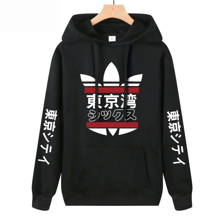 Moletom Canguru Blusao De Frio Moda Japonesa Hip Hop  Streetwear Unissex -MAYYN.