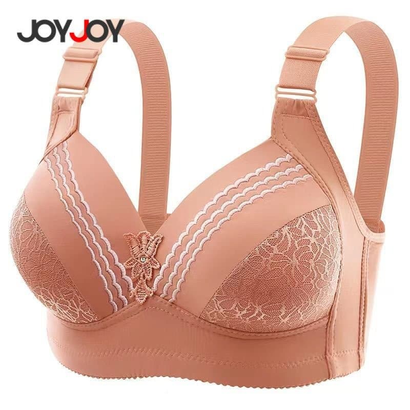 Joyjoy Sutiã Plus Size Sem Fio Push-Up Anti-Flacidez com Retenção de Mama, Bela Costas, Sutiã de Alta Qualidade 54DD FOS