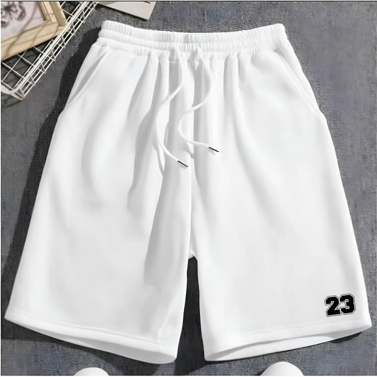 Short Masculino Moletom 23 estilo mauricinho Bermuda Treino Shorts Academia