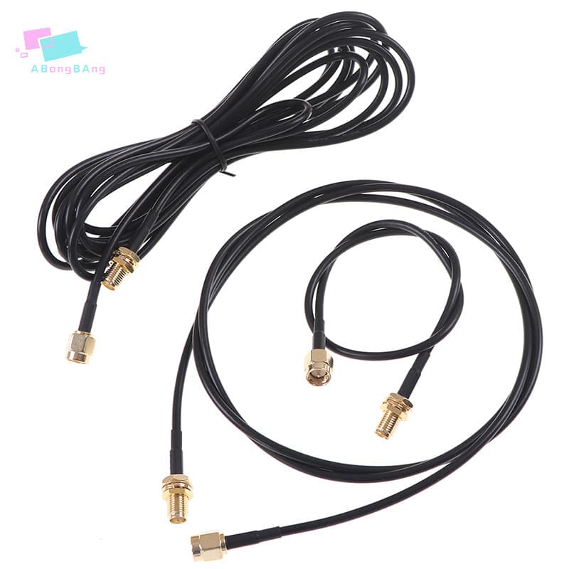 Abongbanghn 0.3-5M SMA Macho Para Fêmea Cabo RG174 RF Conector Adaptador De Antena WIFI