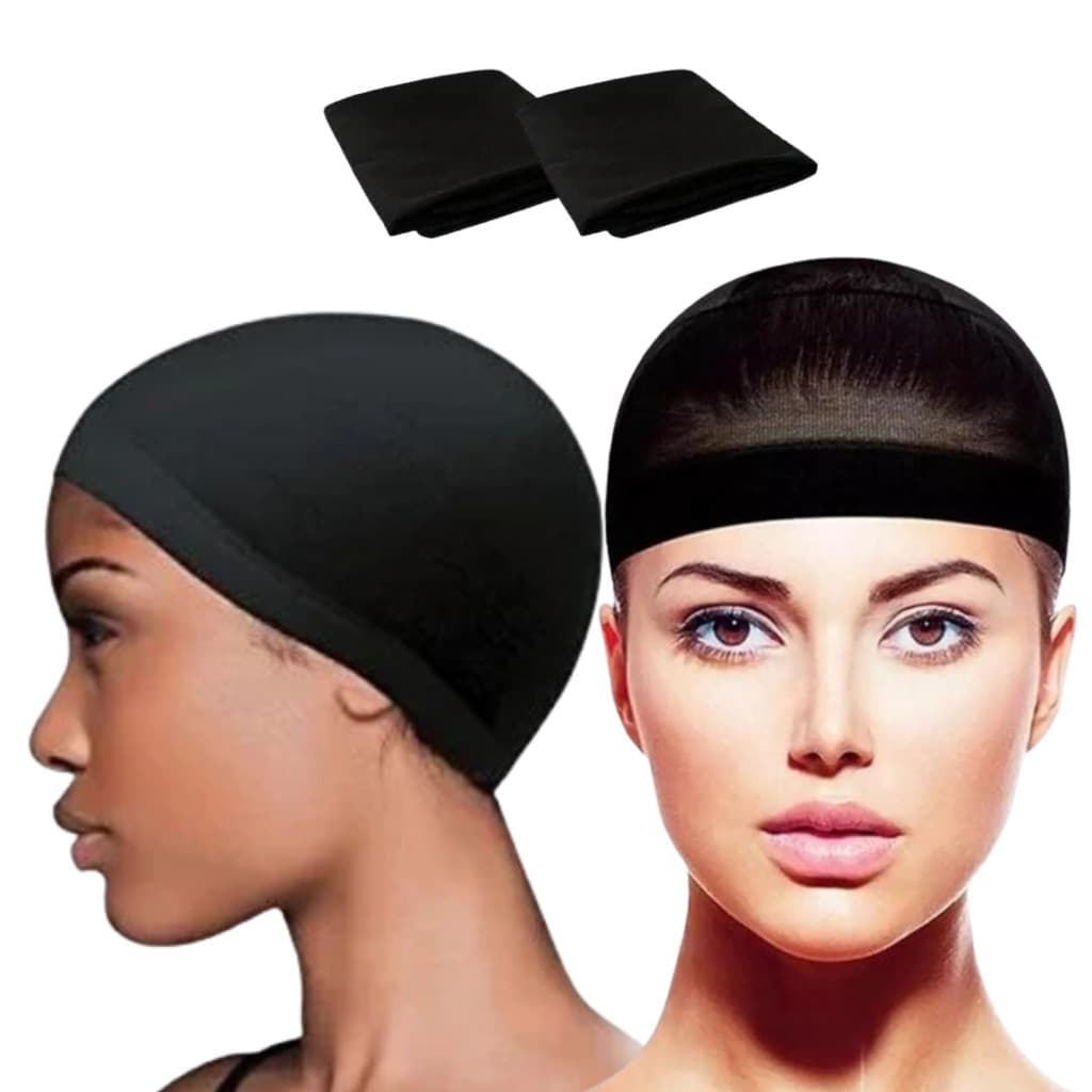 Kit 2unds Touca Nero Meia calça segura peruca e anti frizz