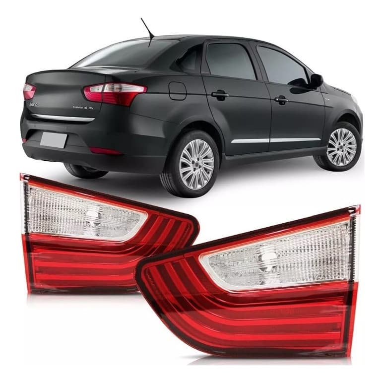 Lanterna Porta-malas Fiat Grand Siena 2012 A 2022 Bicolor