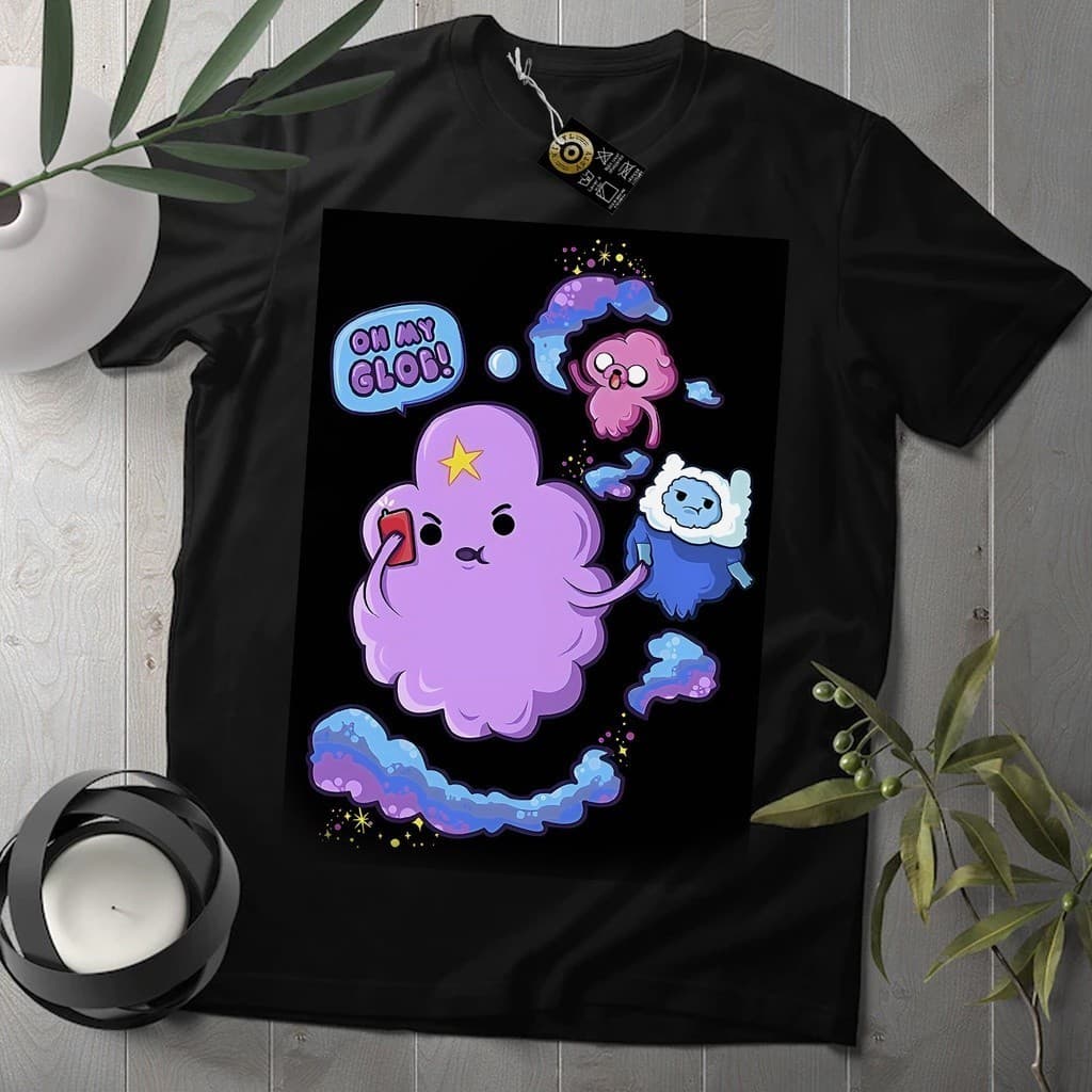 Camiseta   Princesa Caroço Hora de Aventura camisa anime top ! font t-shirt