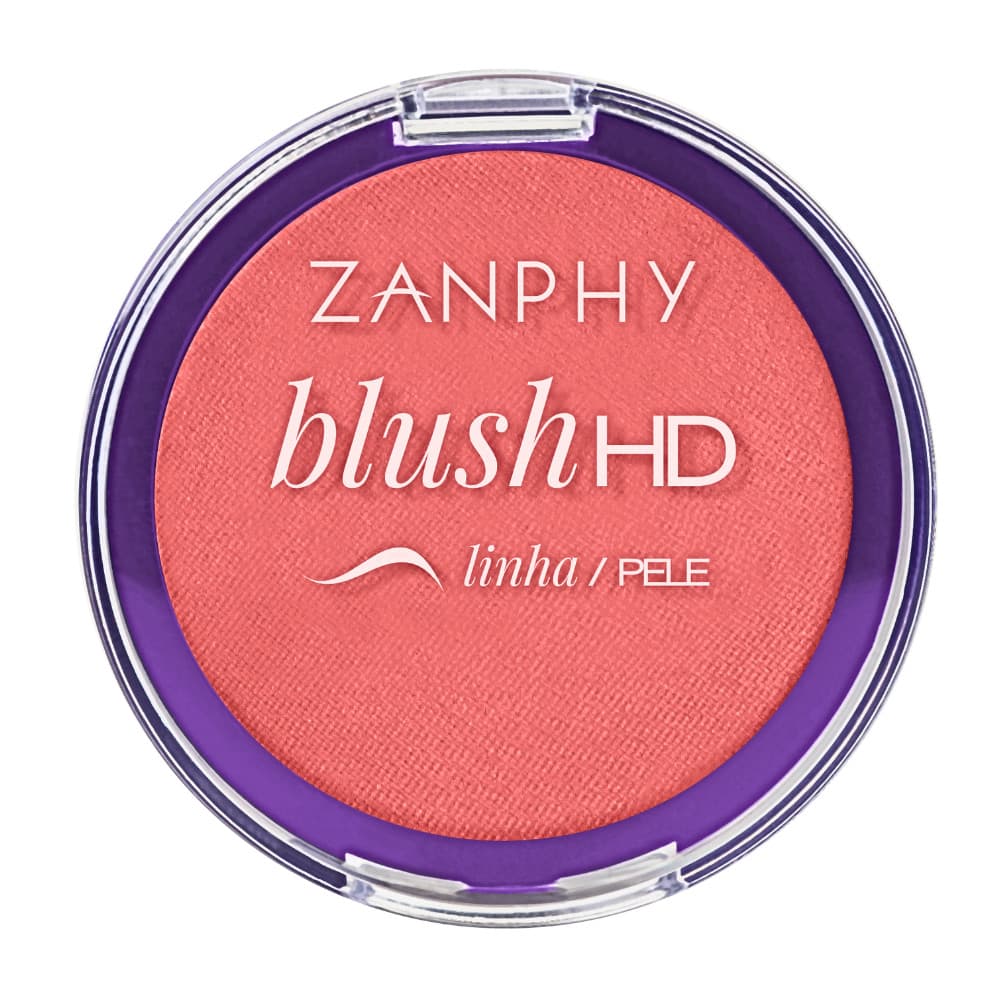 Paleta Blush Hd Linha Pele Zanphy Maquiagem Make - ref 01