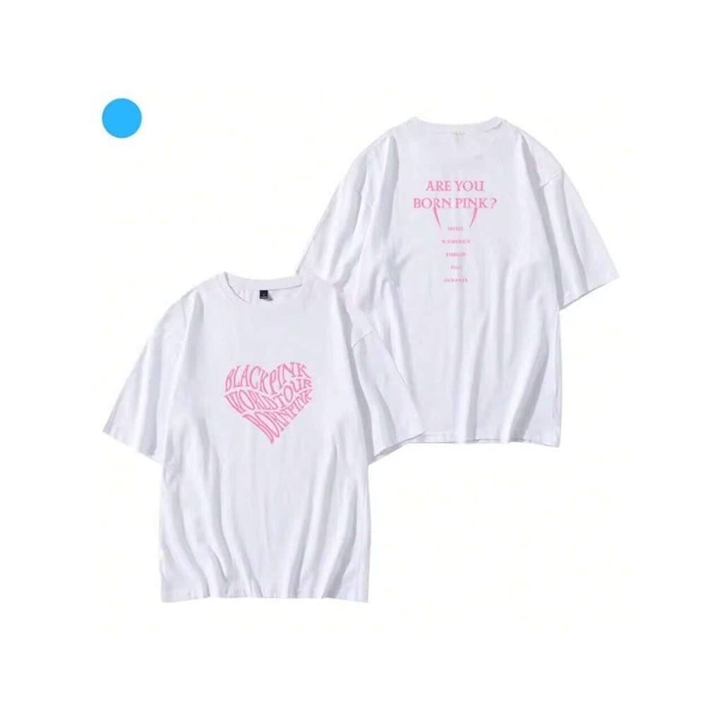 Camiseta Unissex Black Pink Banda Kpop 100% Algodão Top  Street Lançamento Envio Imediato