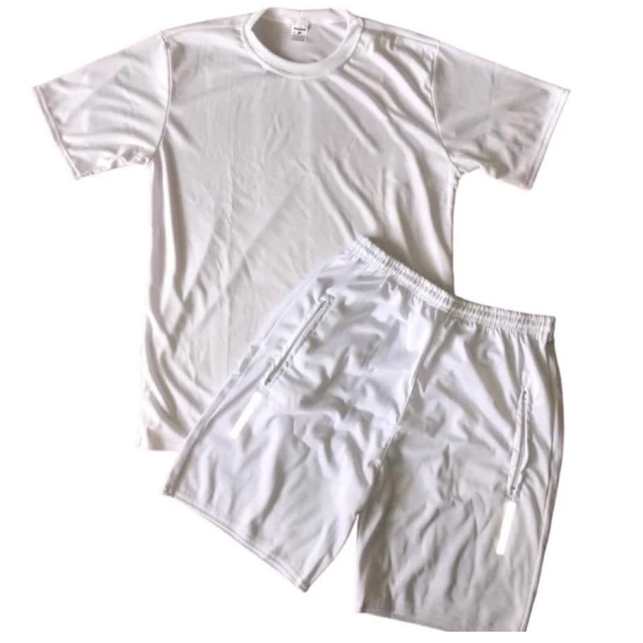 Conjunto Kit Camiseta Masculina DryFit Academia + 1 Short Esportivo BLACK DAS BLACK FRIDAY