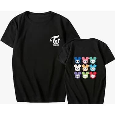 Camiseta Kpop Twice Unisex  Camisa Blusa Unissex Algodão