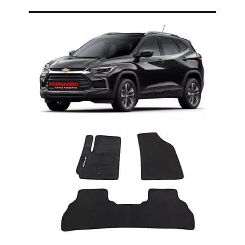 Tapete Carpete Nova Tracker 2025/2026 3 Peças Inteiriço