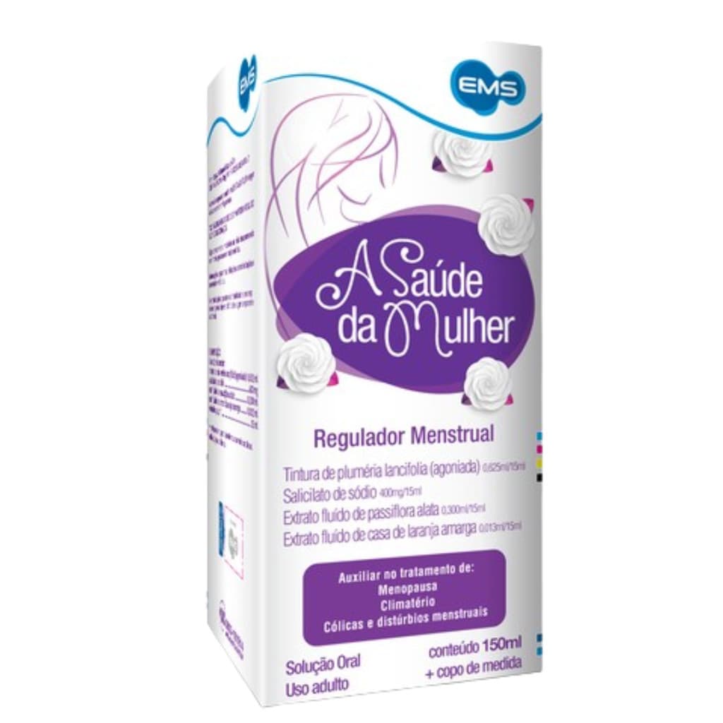 A Saúde Da Mulher Regulador Menstrual Cólicas e Menopausa  Ems