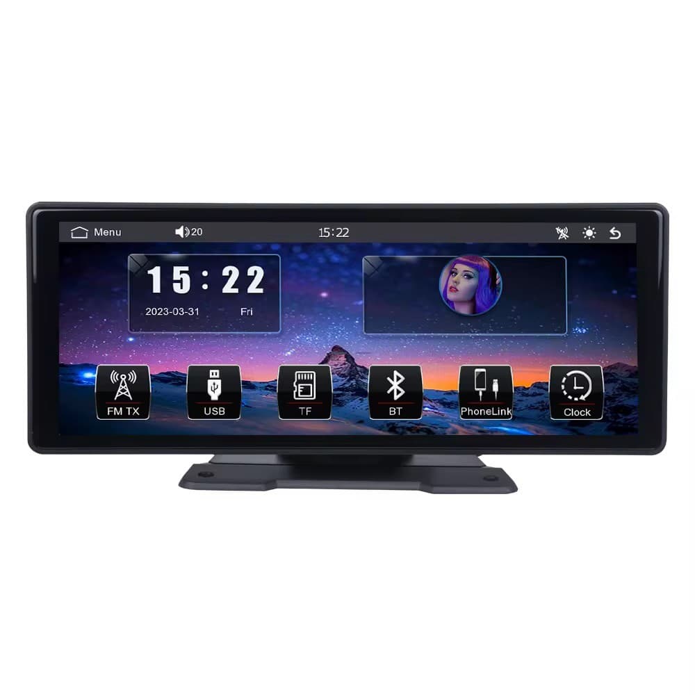 Tela Multimídia 10.26" Automotiva Espelhamento Auto CarPlay KP-RA921