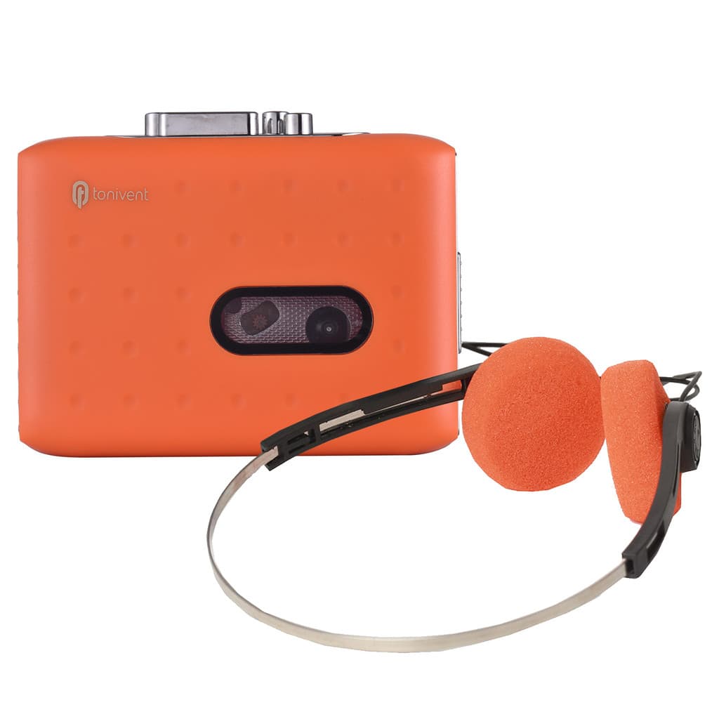 Tonivent Cassete Portátil Para MP3 Player Mini Tape Conversor De MP3 Microfone Embutido E Software De Entrada De Fone De