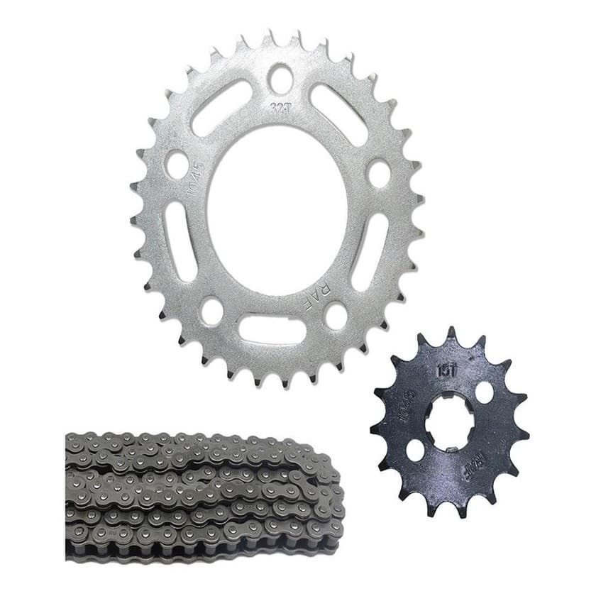 Kit Relacao Cbx 200 Strada Corrente Fina 32x15 Retentor