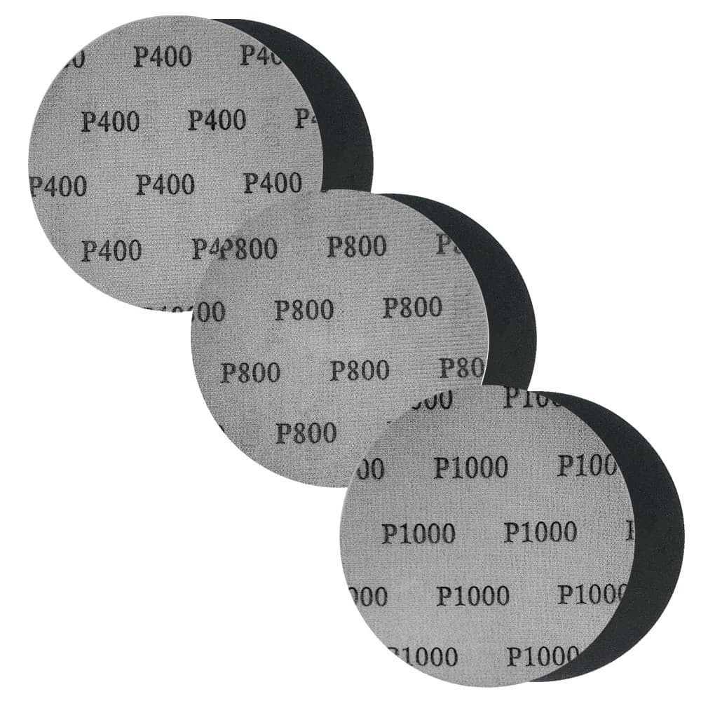 Kit Lixas Polimento 5 Polegadas P400 P800 P1000
