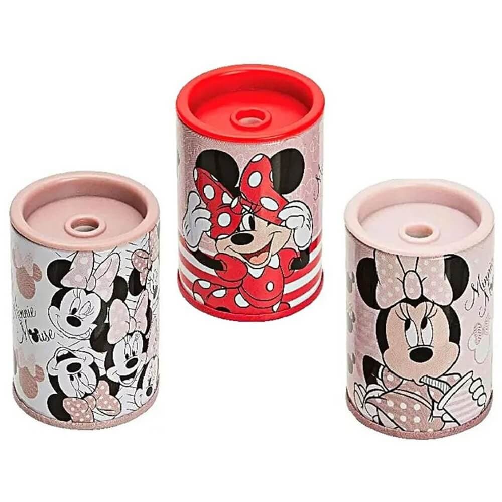 Apontador com Deposito Metalico Minnie Mouse Redondo - Molin