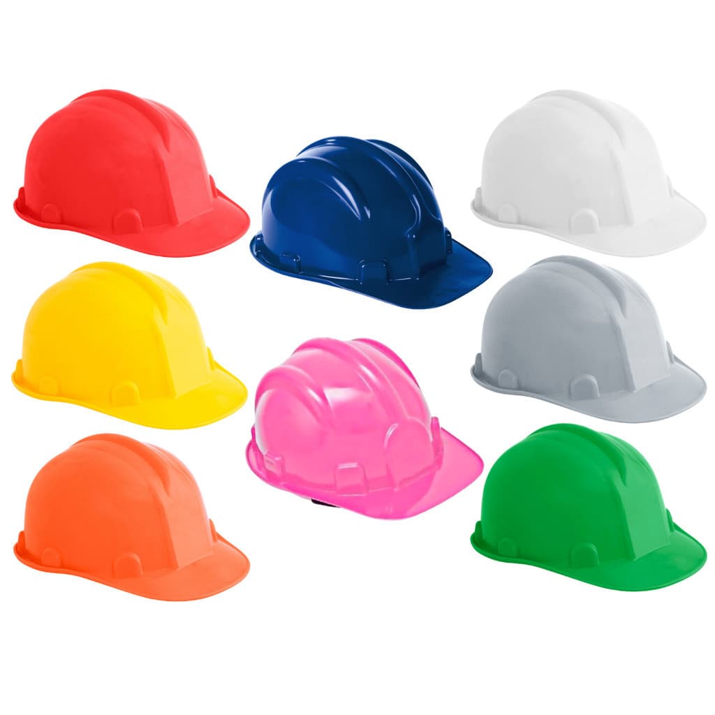CAPACETE PARA OBRA SEGURANÇA INMETRO CA CORES ALTA QUALIDADE