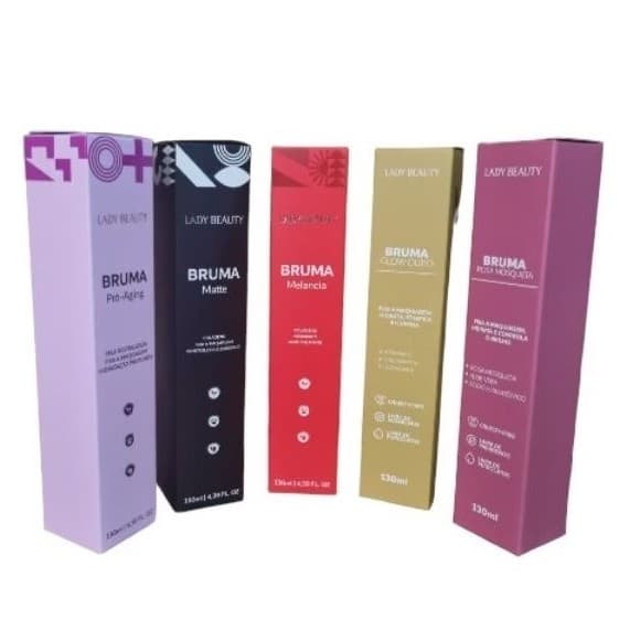 Bruma Fixadora Lady Beauty 130ml Melancia Matte ou Ouro