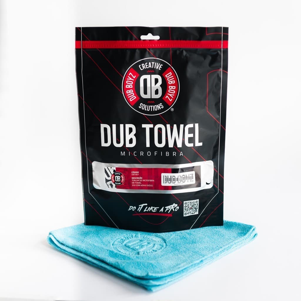 Dub Towel 40x40 350gsm Azul Dub Boyz