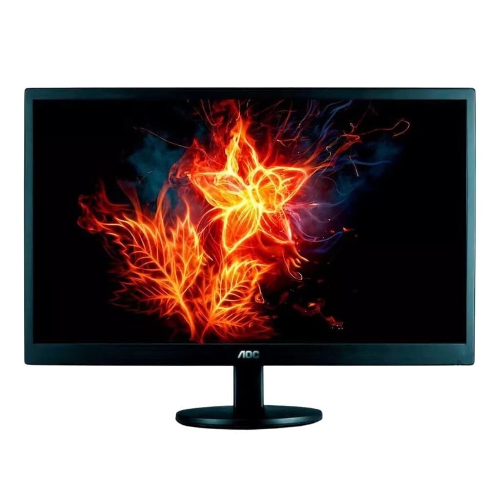 Monitor Aoc 18,5 Led Hd Vga Hdmi 60hz Preto E970swhnl