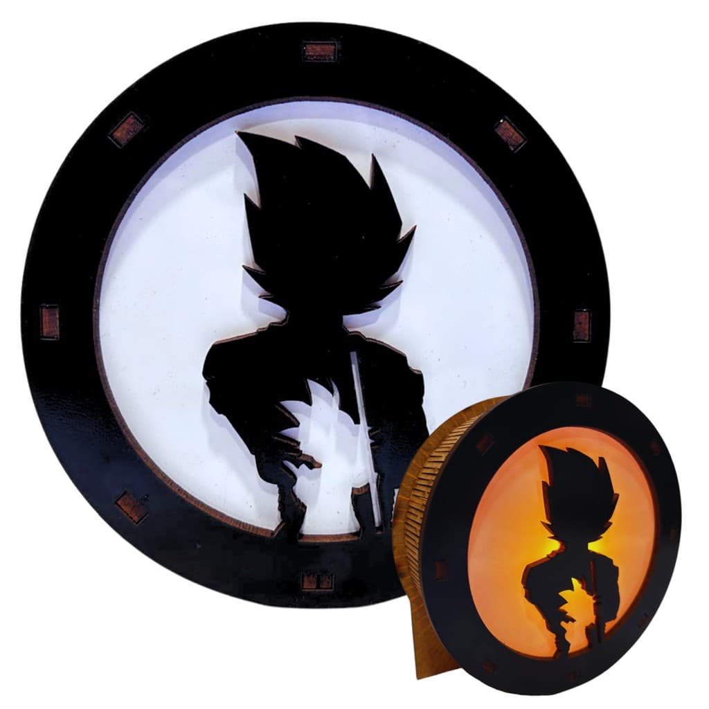 Luminária Abajur Dragon Ball, Presente, Decoração MOD03