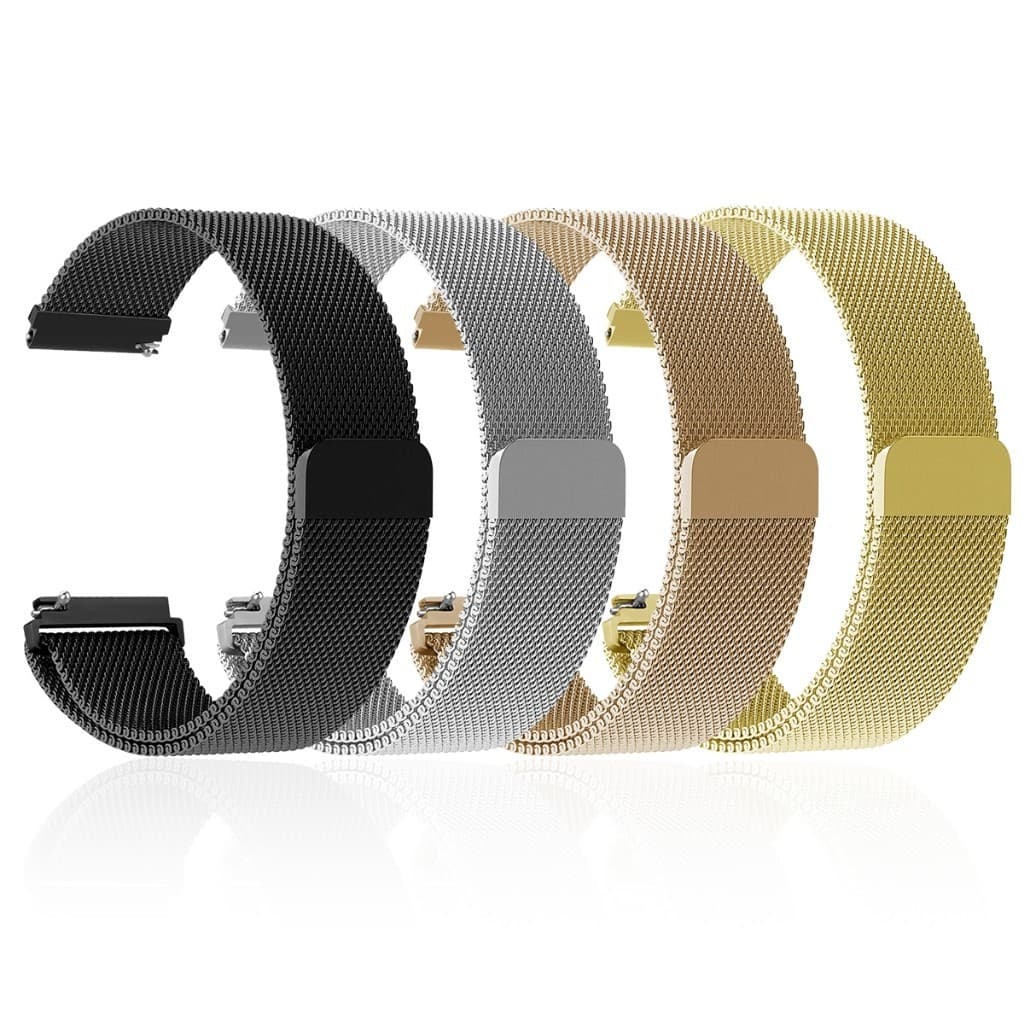 Pulseira 20mm 22mm de Milanesa para Galaxy Watch 7 6 FE / Huawei GT 6 5 5 pro / Amazfit GTS 4 Mini new