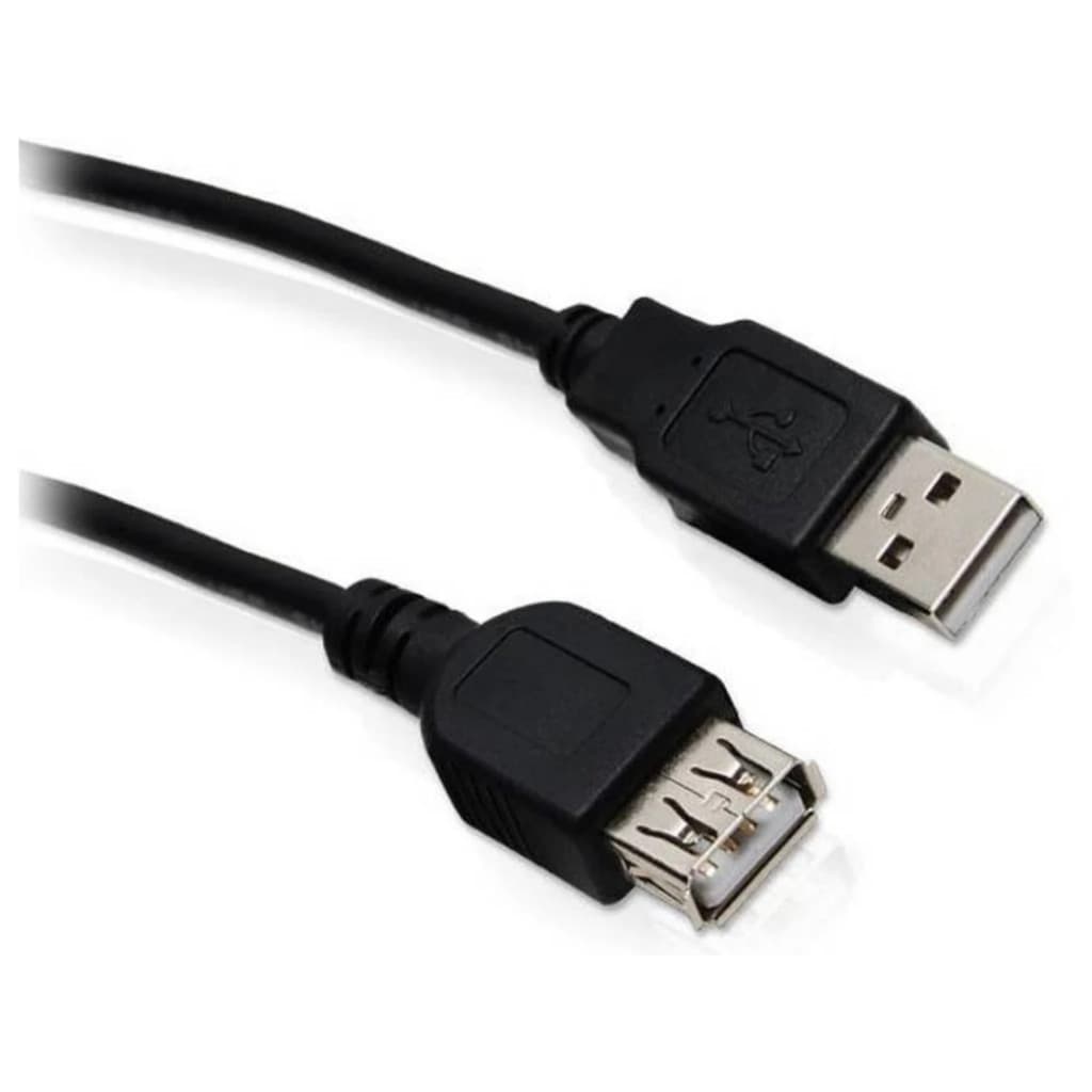 CABO DE EXTENÇÃO USB 2.0 MACHO E FÊMEA PROMOÇÃO.