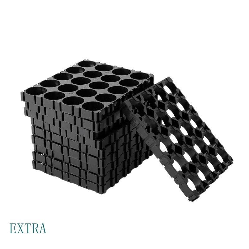 EXT 10 Pacotes Suporte Célula 4x5 Espaçador Radiante 20 Furos