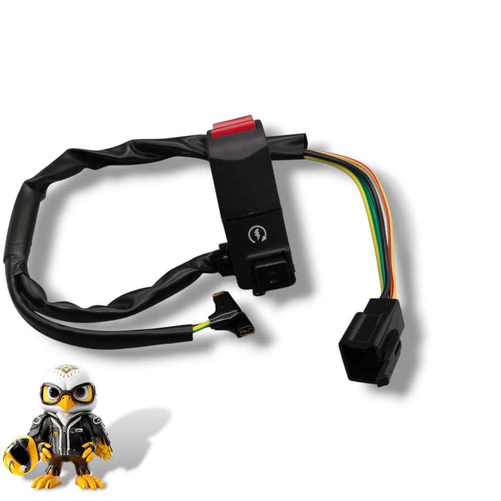 Punho Interruptor De Partida Bros125 /150 Falcon 400 99 a 05