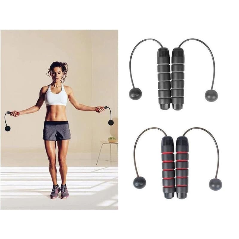 Corda De Pular Invisível Magnética Sem Fio Fitness Exercício