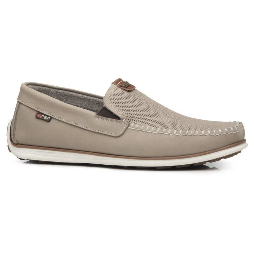 Mocassim Masculino Pegada Couro Slip On Calce Fácil 142002