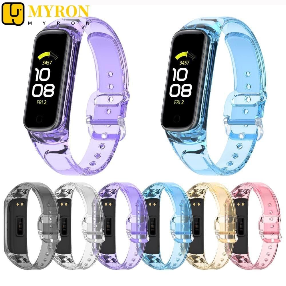 MYRON1 Pulseira Respirável Esportiva Macia Para Galaxy Fit 2 SM-R220