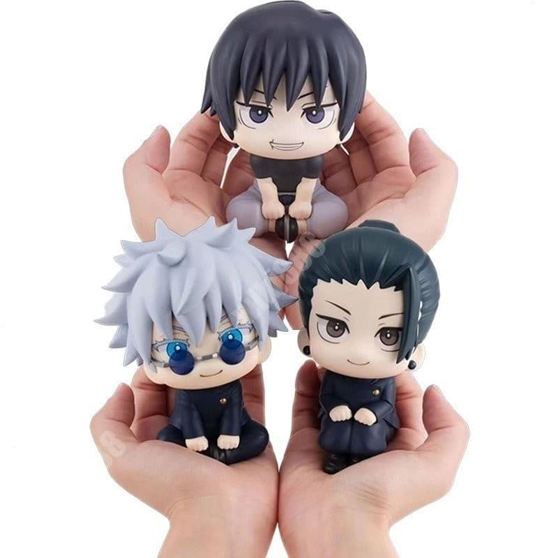 Figura de ação rotativa Jujitsu Gojo Goto Ground Fukuro Edo Katsu MegaHouse MH Encontrar modelo de brinquedo decorativo