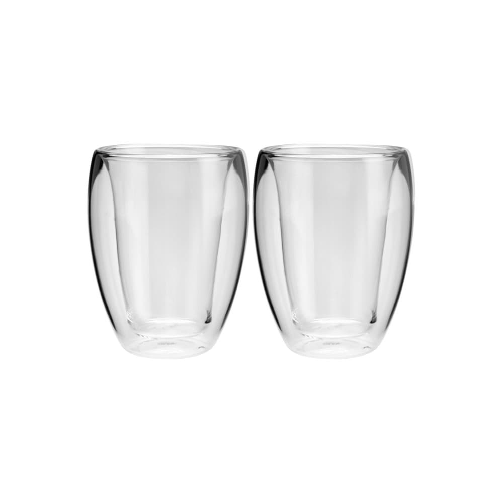 02 Copos para Chá com parede Dupla 260mL - BonGourmet