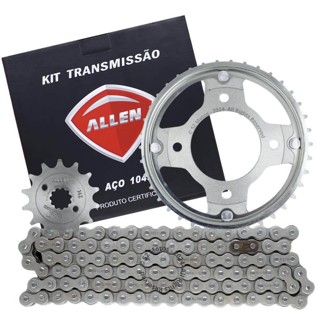 Kit Relação Transmissão Honda Cb300f Twister 300 2023 2024