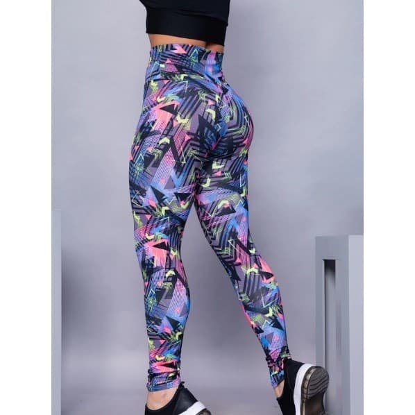 Legging Academia Estampada Degradê Varias Cores Promoção Calça Feminina VAI PERDER?