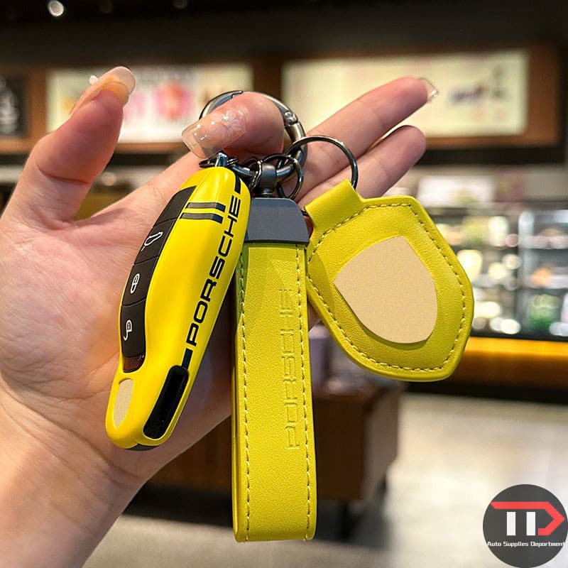Capa protetora para chave de carro Porsche ABS adequada para 718macan taycan911 992