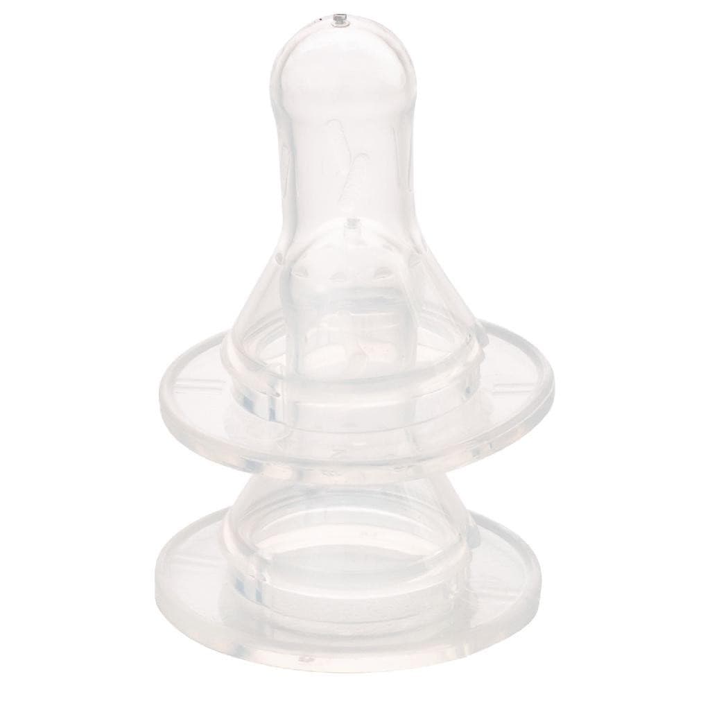 Bico De Silicone Para Mamadeira Baby Plasutil - 2 Peças