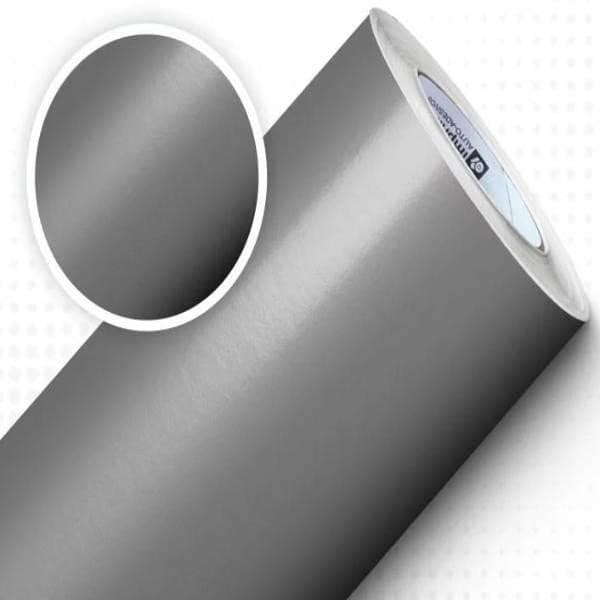 Adesivo Prata Inox Geladeira Envelopamento Móveis Parede Autocolante Artesanato 0,50x 2 Metros