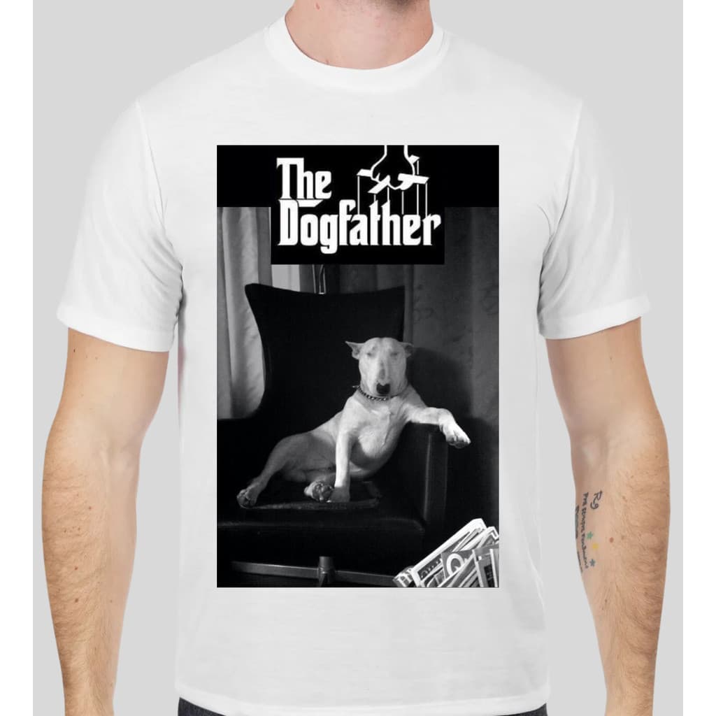 Camisa Poderoso terrier, filme, Cachorro, chefao