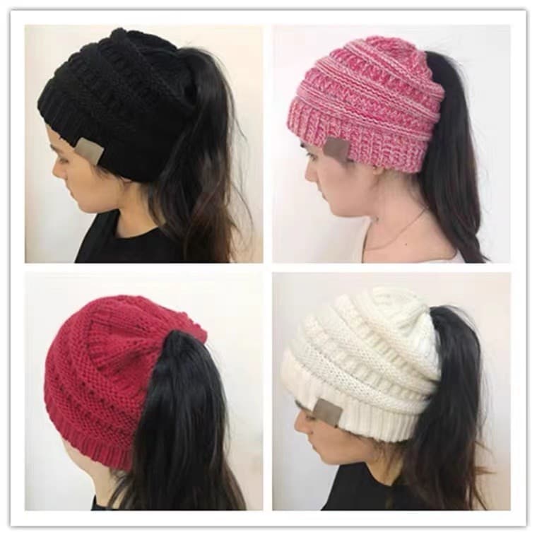 Gorro Touca Com Furo Para Rabo De Cavalo
