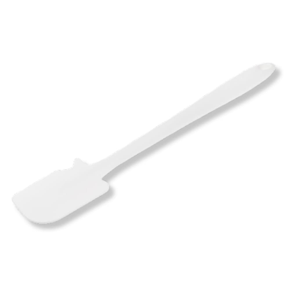 Espátula De Silicone Pão Duro Profissional Grande 36cm Reforçada Branca