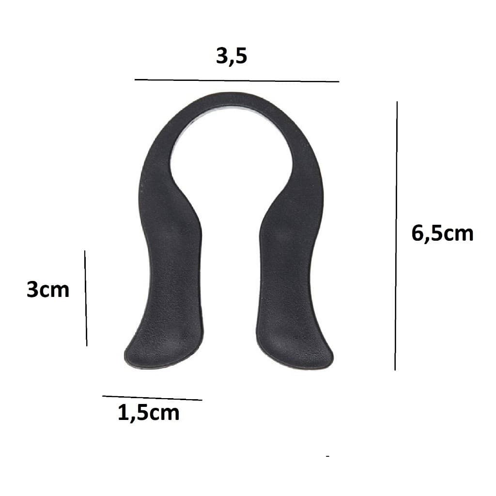 Cortador De Lacre 6,5x3,5Cm Bebidas Garrafas Champanhe Praticidade Variedade Cozinha Flexível Plástico Aço Inox Multiuso Utilmix