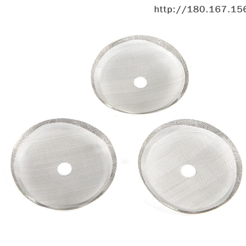[Scarlett] 3Pcs Cafeteira Francesa Reutilizável De Aço Inoxidável Prensa Filtro De Malha Destacável [Preferido]