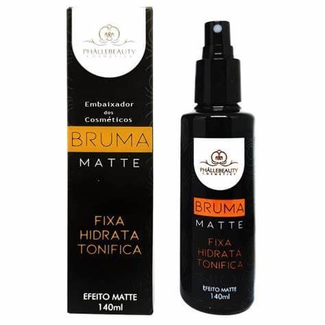 Bruma Matte Fixadora 3x1 - Fixa Hidrata e Tonifica - 140ml  Phallebeauty