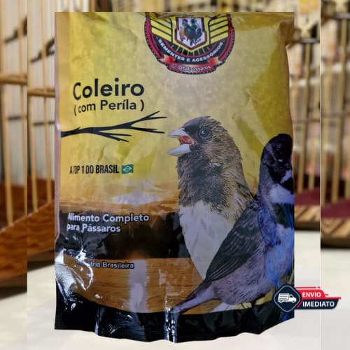 Coleiro c/ PERILA Pirila 500g Tal Pássaros Alta Performance