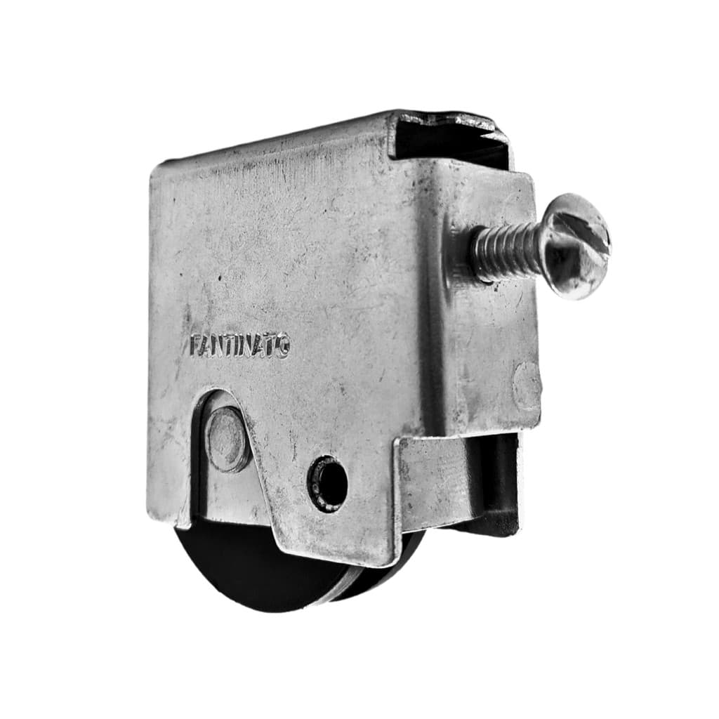 Roldana Para Porta De Correr Superior 37mm Trilho Rodinha Rodizio 6mm Resistente