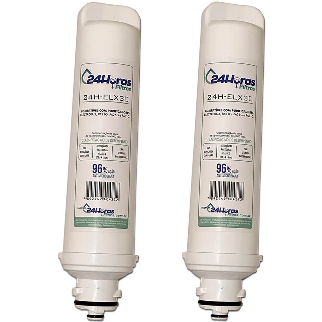 Kit 2 Filtro Refil Compatível Electrolux PA21 PA26 PA31 PAUFCB30