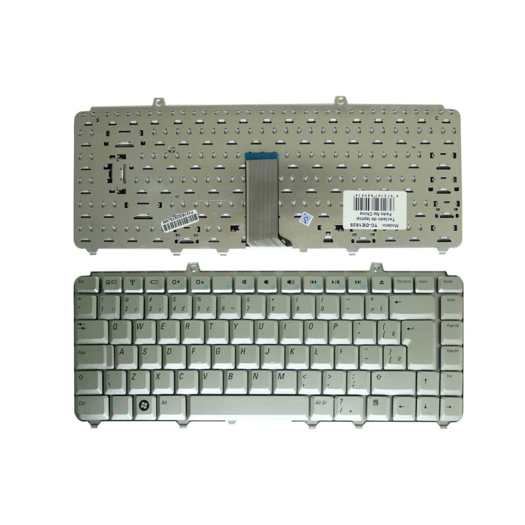 TECLADO DELL 1525/1545/1420/1400/1500/1520/PP41L/PP29L (PRATA)